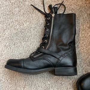 Aldo Genuine leather combat boots